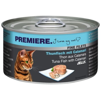 PREMIERE Fine Filets Tuńczyk z kalmarem 12x100 g