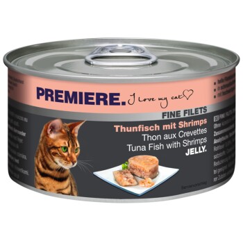 PREMIERE Fine Filets Tuńczyk z krewetkami 12x100 g