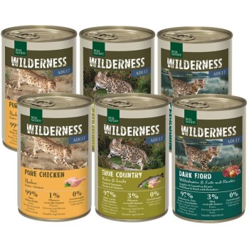 REAL NATURE Wilderness Adult Zestaw mieszany 6 x 400 g Opakowanie mieszane 2