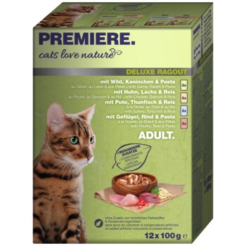 PREMIERE Cats Love Nature Deluxe Ragout 12x100g