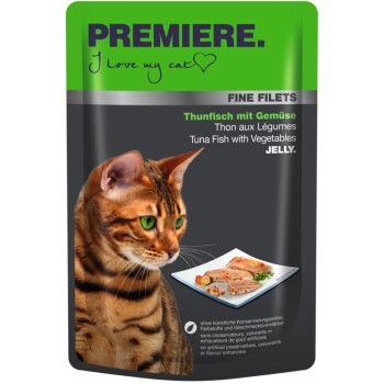 PREMIERE Fine Filets Tuńczyk z warzywami 24x100 g