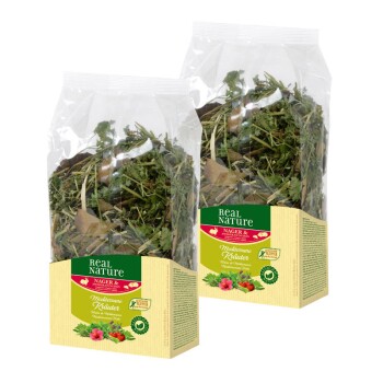 REAL NATURE Pokarm ziołowy 2 x 100 g Zioła śródziemnomorskie