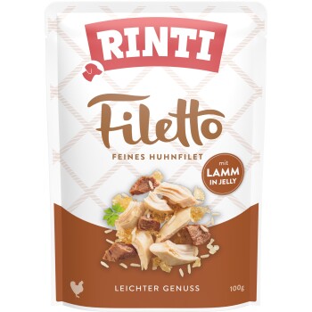 RINTI Filetto 24 x 100 g Kurczak i jagnięcina