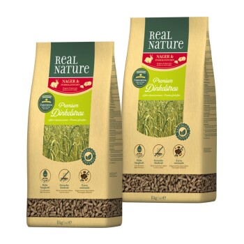 REAL NATURE Ściółka orkiszowa 2x8 kg
