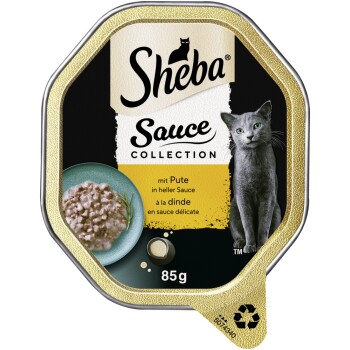 Sheba Sauce Collection 22 x 85 g Indyk, w lekkim sosie