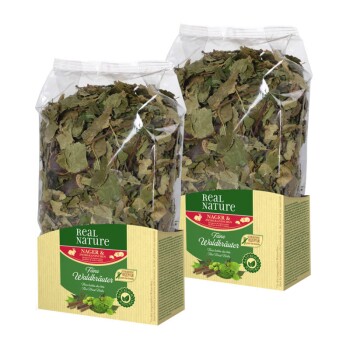 REAL NATURE Pokarm ziołowy 2 x 100 g Wyśmienite leśne zioła