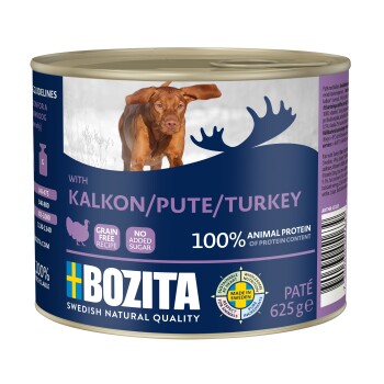 BOZITA pasztet 6 x 625 g Indyk