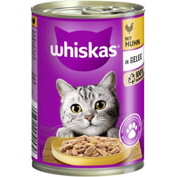 Whiskas Adult 1+ w galaretce 12 x 400 g Kurczak