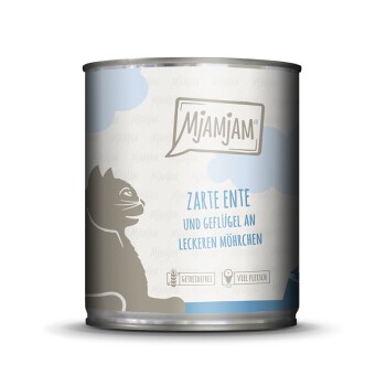 MjAMjAM mokra karma dla kota dorosłego 6x800 g Kaczka i drób