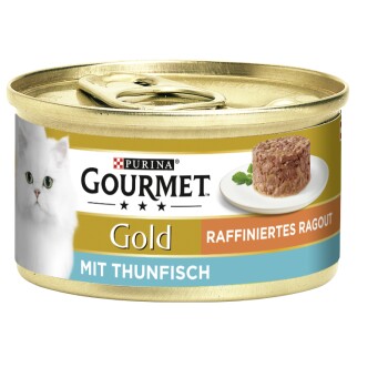 GOURMET Gold Subtelne ragout 12 x 85 g Tuńczyk