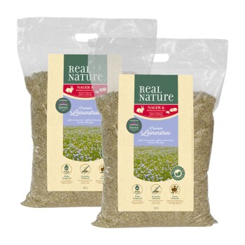 REAL NATURE Lniana ściółka 2x30 l