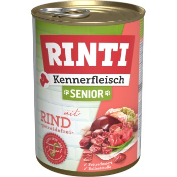 RINTI Kennerfleisch Senior 12 x 400 g Wołowina