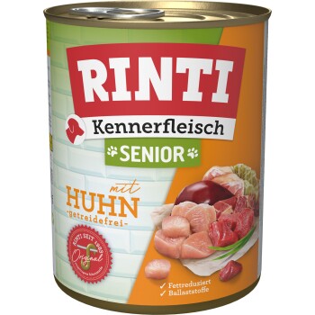RINTI Kennerfleisch Senior Kurczak 12x800 g