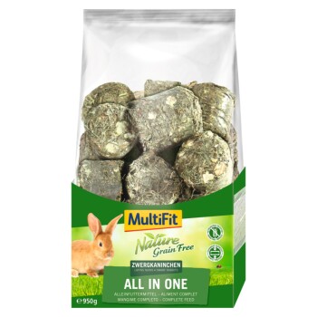 MultiFit Grain Free All in One króliki miniaturowe 950 g