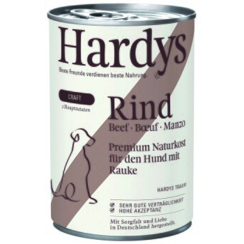 HARDYS Craft Hipoalergiczna 6 x 400 g Wołowina i rukola