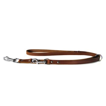 Das Lederband Skórzana smycz Weinheim kasztanowy 2 m, 1,8 cm