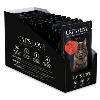CAT'S LOVE opakowanie zbiorcze 12 x 85 g