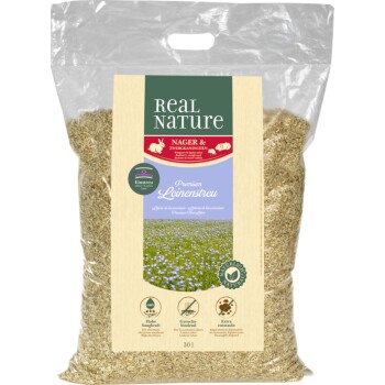 REAL NATURE Lniana ściółka 30 l