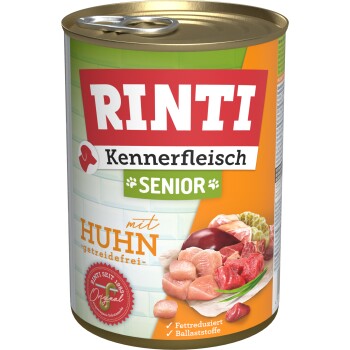 RINTI Kennerfleisch Senior 12 x 400 g Kurczak