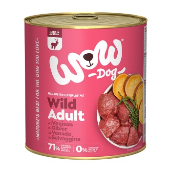 WOW Adult 6 x 800 g Kaczka z algami morskimi