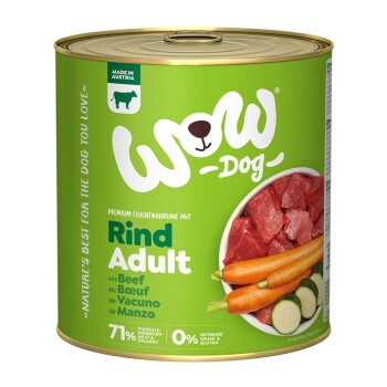 WOW Adult 6 x 800 g Wołowina z marchwią