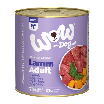 WOW Adult 6 x 800 g Jagnięcina z dynią