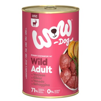 WOW Adult 6 x 400 g Kaczka z algami morskimi