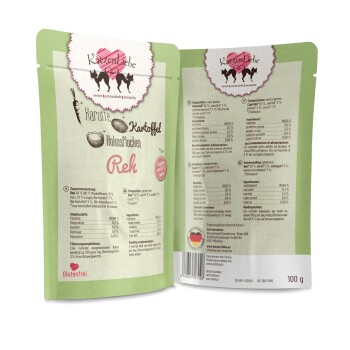 KatzenLiebe Adult 15 x 100 g Dziczyzna
