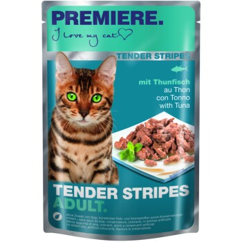 PREMIERE Tender Stripes Tuńczyk 28x85 g
