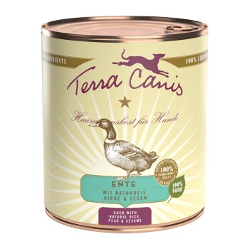Terra Canis Classic Adult 6 x 800 g Kaczka z naturalnym ryżem, gruszką i sezamem