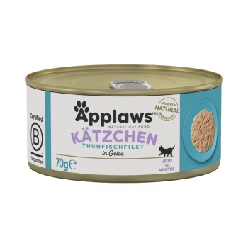 Applaws mokra karma dla kociąt w galarecie Tuńczyk 24x70 g
