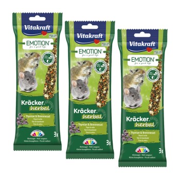Vitakraft Emotion Kräcker Herbal 3 x 3 szt.