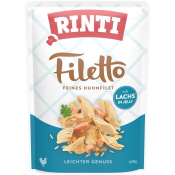 RINTI Filetto 24 x 100 g Kurczak i łosoś