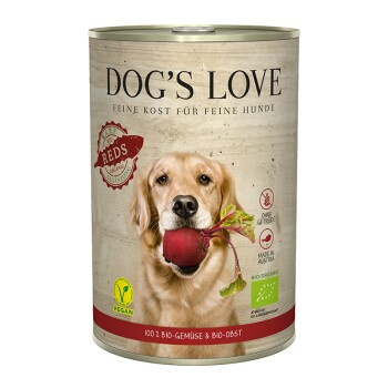 DOG'S LOVE Adult Vegan BIO B.A.R.F. 6 x 400 g