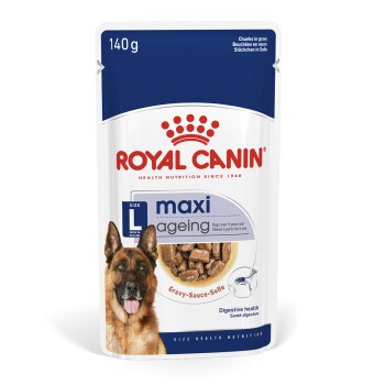 ROYAL CANIN Maxi Ageing 8+ w sosie 10 x 140 g
