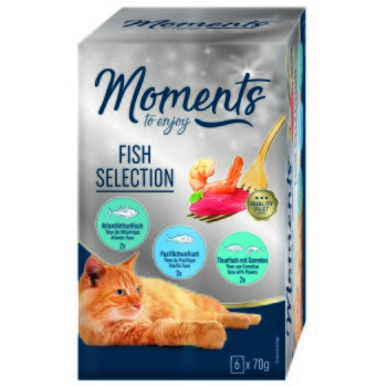 MOMENTS Fish Selection 6 x 70 g