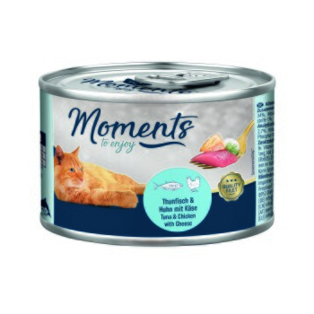 MOMENTS Adult Tuńczyk i kurczak z serem 6x140 g