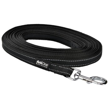 AniOne ANIO Smycz treningowa czarny 15 m