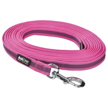 AniOne ANIO Smycz treningowa różowy 15 m
