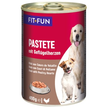 FIT+FUN Pasztet Serca drobiowe 6x400 g