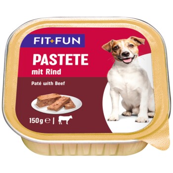 FIT+FUN Pasztet 11 x 150 g Wołowina 12x150 g