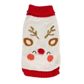 Paw Care Harry Barker Sweter szary Renifer XL