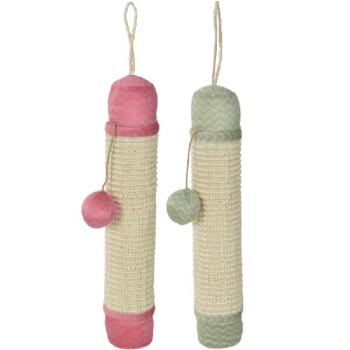 AniOne Wałek do drapania Ivory z motywem fal