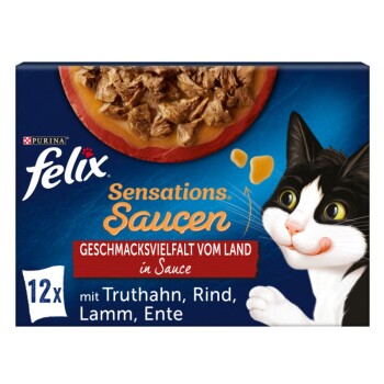 Felix Sensations 12 x 85 g Urozmaicone wiejskie smaki