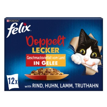 Felix Doppelt Lecker 12 x 85 g Urozmaicone wiejskie smaki