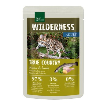 REAL NATURE Wilderness Adult 12 x 85 g True Country kurczak i łosoś
