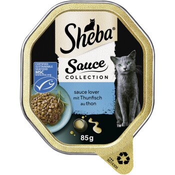 Sheba Sauce Collection Sauce Lover 22 x 85 g Tuńczyk MSC