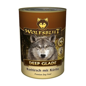 WOLFSBLUT Adult Deep Glade - Jelenina z dynią - 6x395g