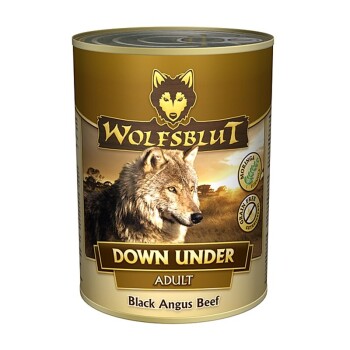 WOLFSBLUT Adult Down Under - Black Angus Beef z ziemniakami - 6x395g