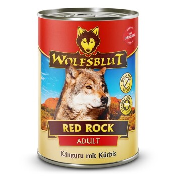 WOLFSBLUT Adult Red Rock - Kangur z dynią - 6x395g